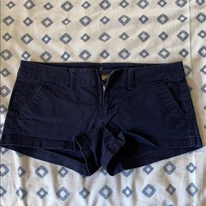AE Navy Shorts